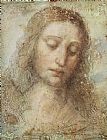 Head of Christ by Leonardo da Vinci